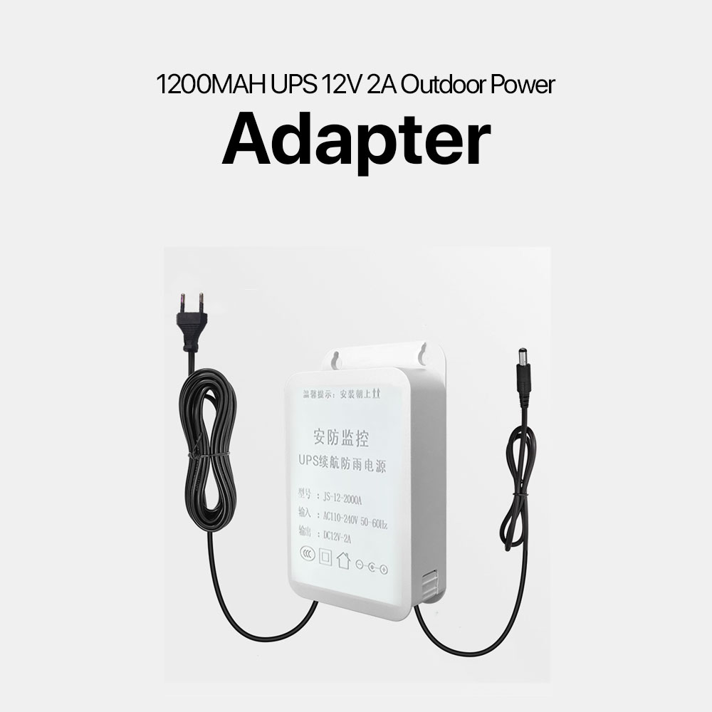 1200MAH UPS 12V 2A Outdoor Power Adaptor Switching Power Supply CCTV Security Adapters - Image 5