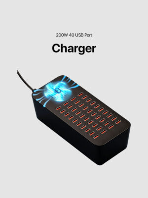 200W 40 USB Port Charger