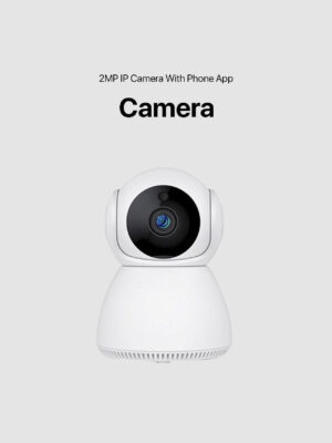2MP IP Camera With Phone App – White