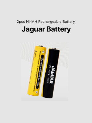 Jaguar Electronics 2pcs Ni-MH Rechargeable Battery - Yellow