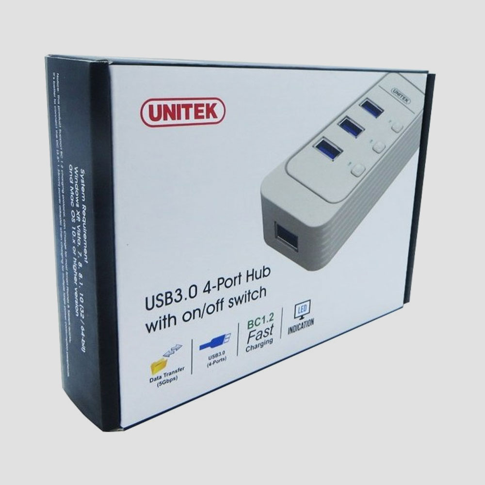 Unitek 3 Port USB 3.0 Hub - Image 4
