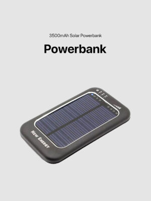 3500mAh Solar Powerbank