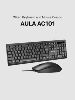 AULA AC101 Wired Keyboard and Mouse Combo