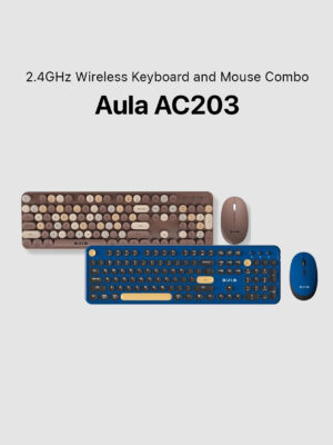 AULA AC306 Wireless Colorful Combo
