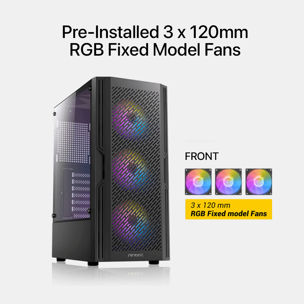 Antec AX20 Mid-Tower Gaming Case - Image 4