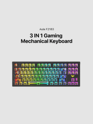 Aula F2183 3 In 1 Tkl Rgb Gaming Mechanical Hot Swappable Keyboard