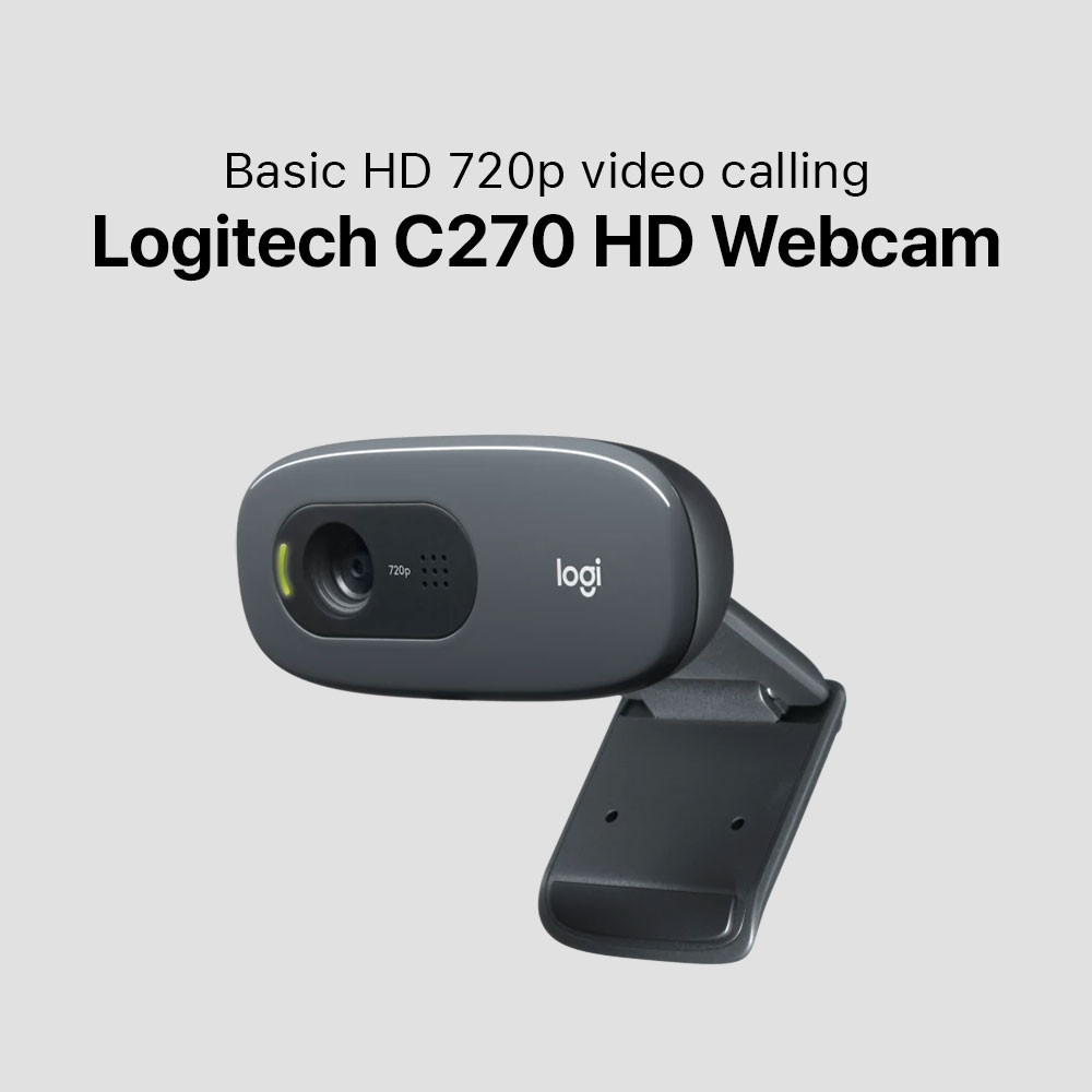Logitech C270 HD Webcam - Image 5