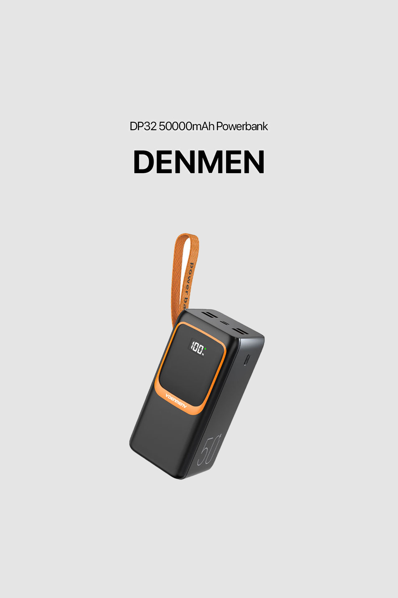 DENMEN DP32 50000mAh Powerbank