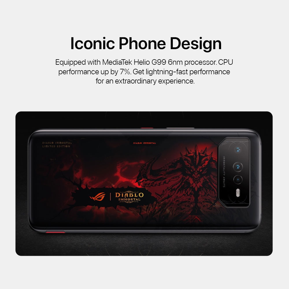 ROG Phone 6 Diablo Immortal Edition 16GB RAM - 512GB ROM - Image 2