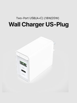 Vention Two-Port Wall Charger