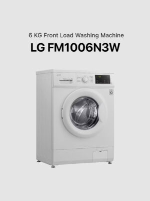 [Employee Sale] LG 6 KG Front Load Washing Machine FM1006N3W