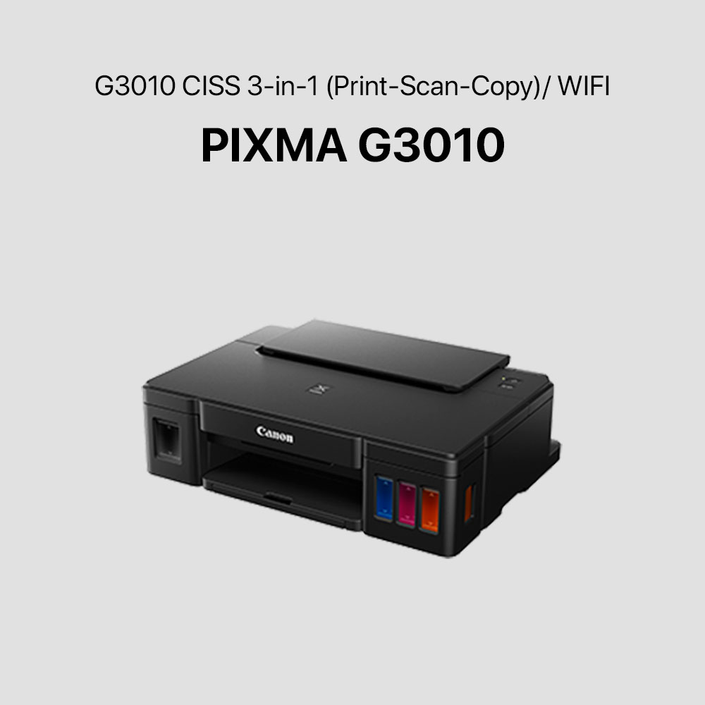 CANON PIXMA G3010 (G3010 CISS 3-in-1 (Print-Scan-Copy)/ WIFI) - Image 5
