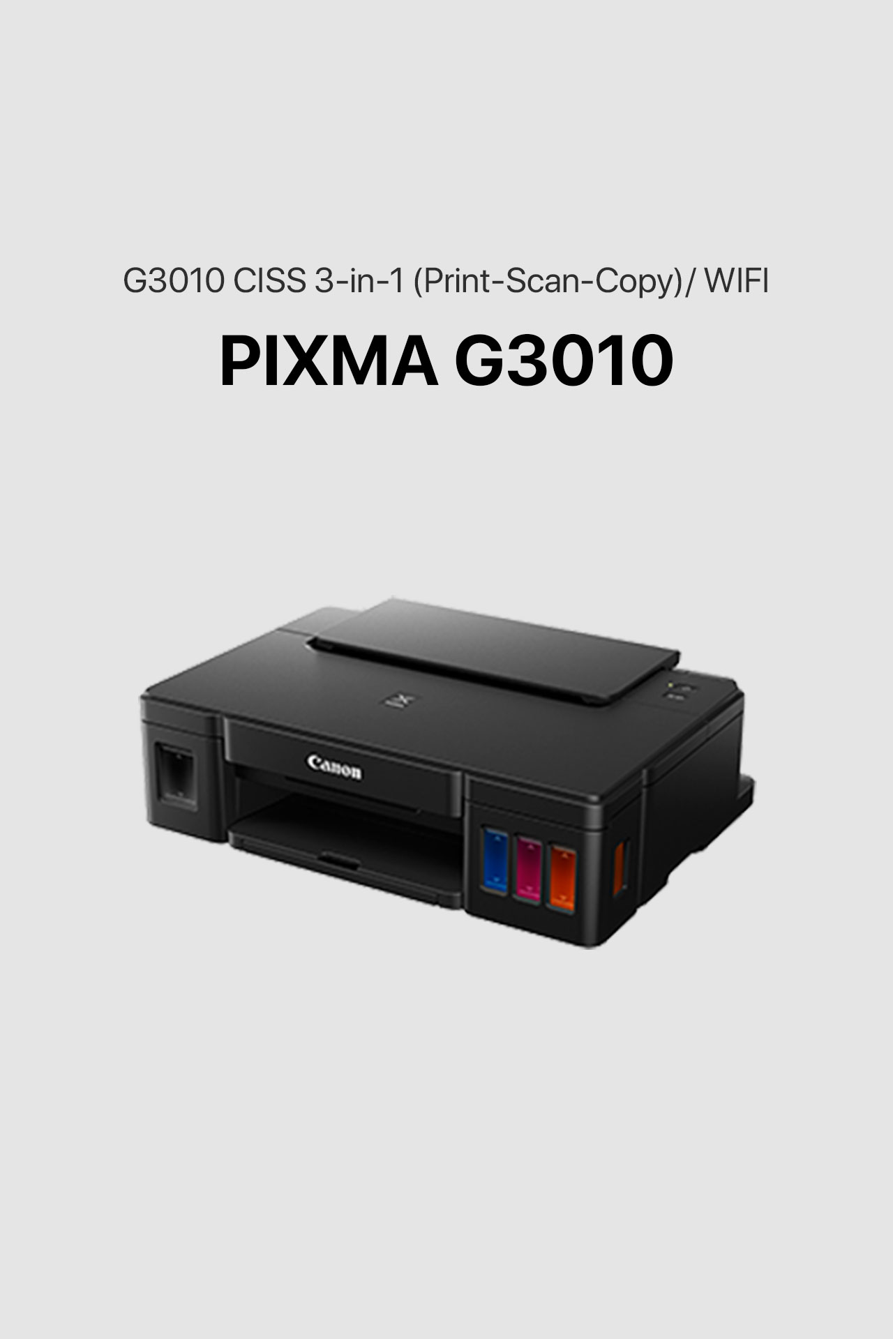CANON PIXMA G3010 (G3010 CISS 3-in-1 (Print-Scan-Copy)/ WIFI)
