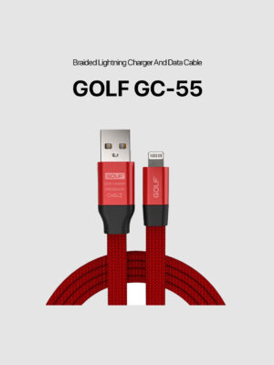 GOLF GC-55 Braided Lightning Charger And Data Cable