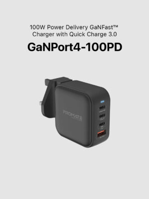 Promate GANPORT4-100PD Charger