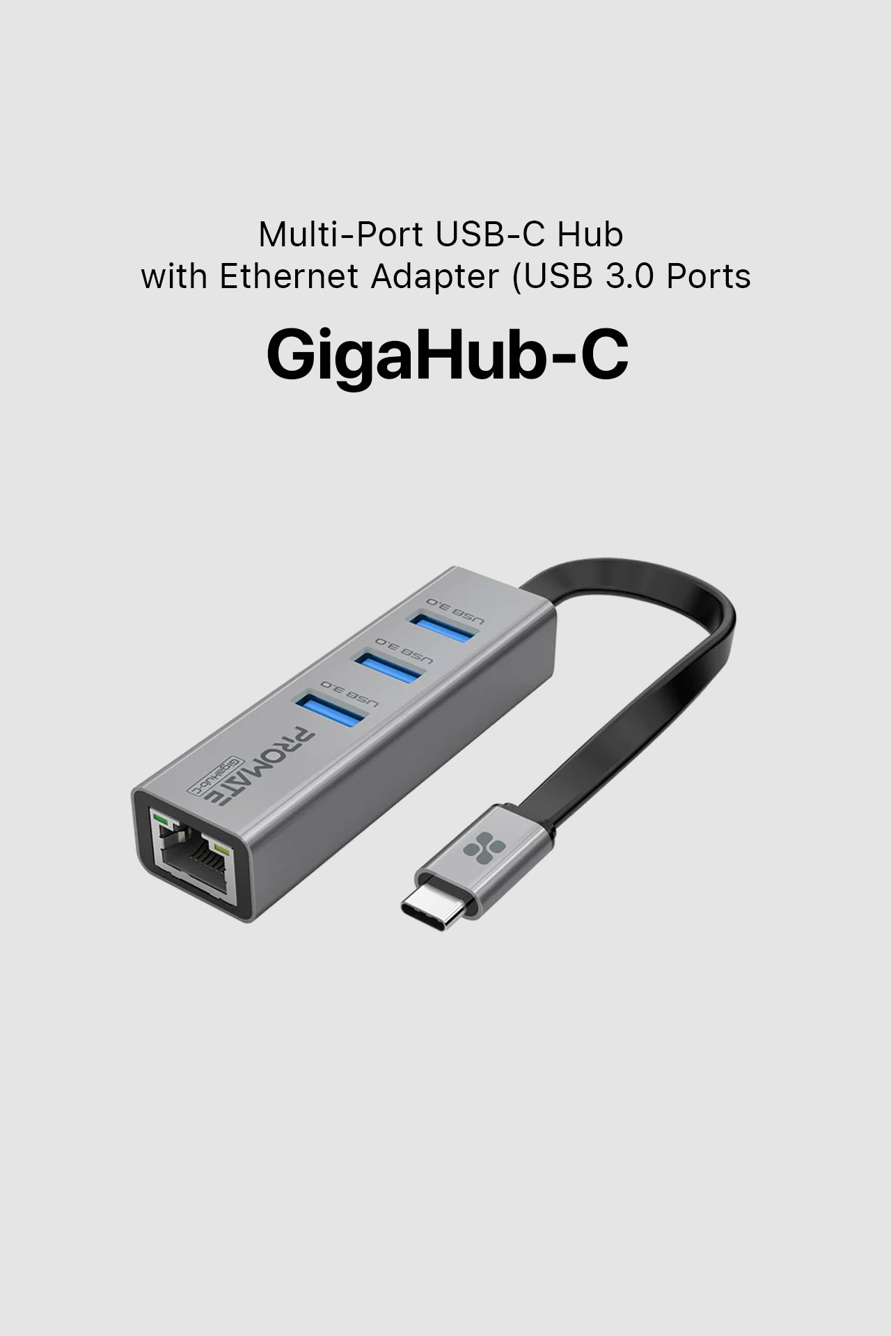 Promate GigaHub-C Multi-Port USB-C Hub