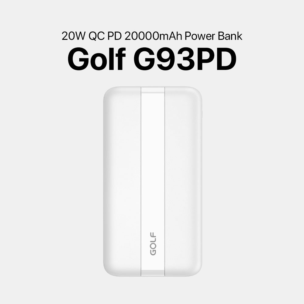 Golf G93PD 20W Quick Charge PD Power Bank - Image 5