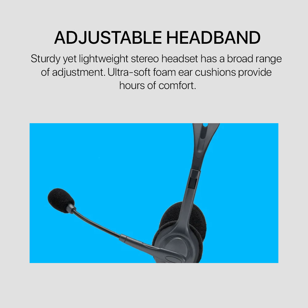 Logitech H111 Stereo Headset - Image 4