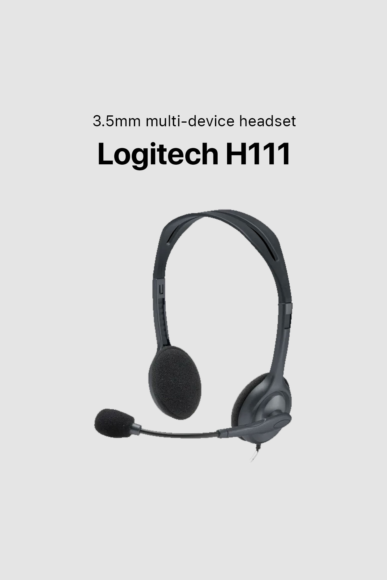 Logitech H111 Stereo Headset