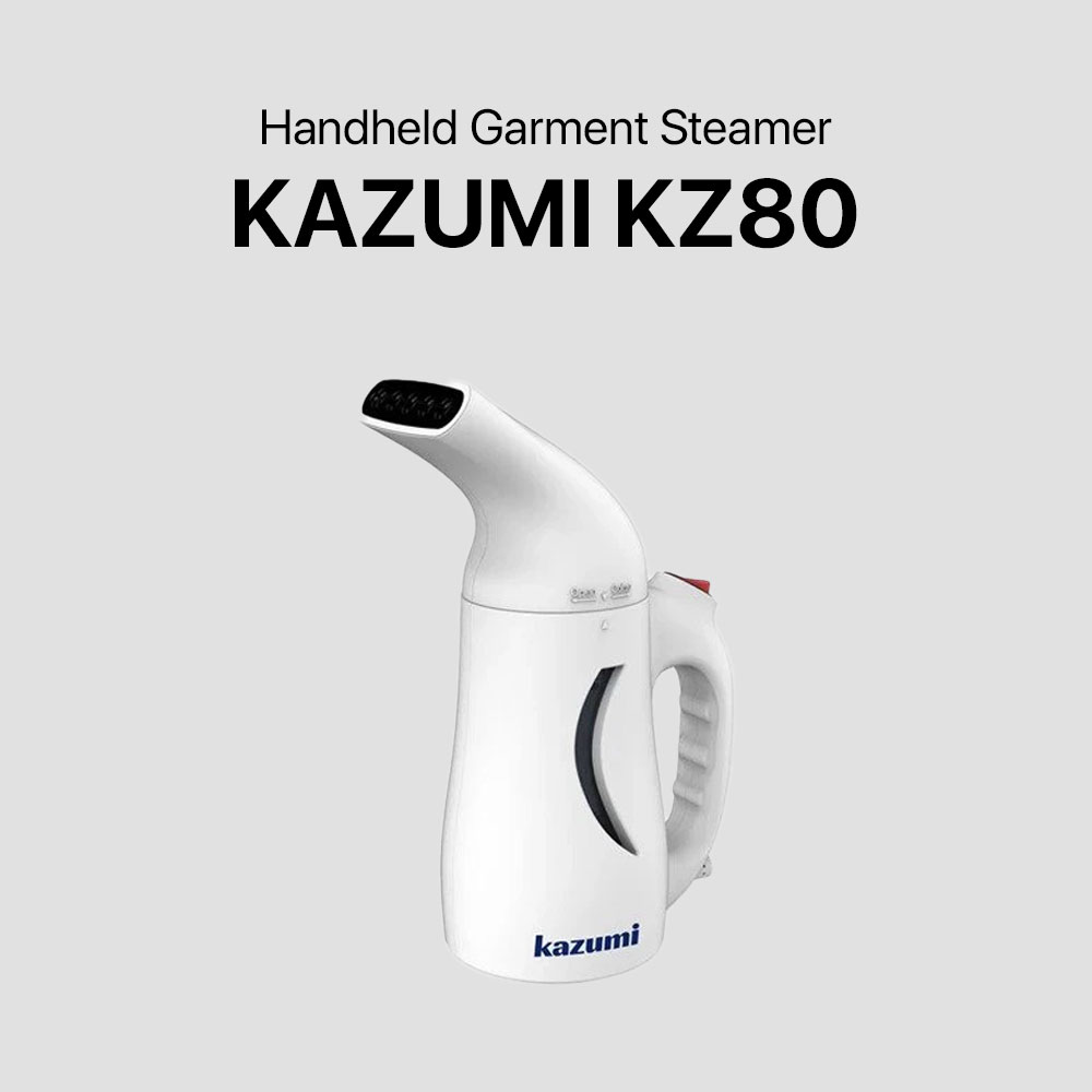 KAZUMI KZ80 Handheld Garment Steamer - White - Image 5