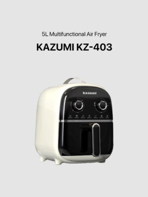Kazumi KZ-403 5L Multifunctional Air Fryer 1200W - White
