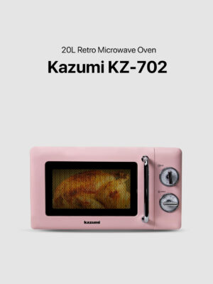 Kazumi KZ-702 20L Retro Microwave Oven