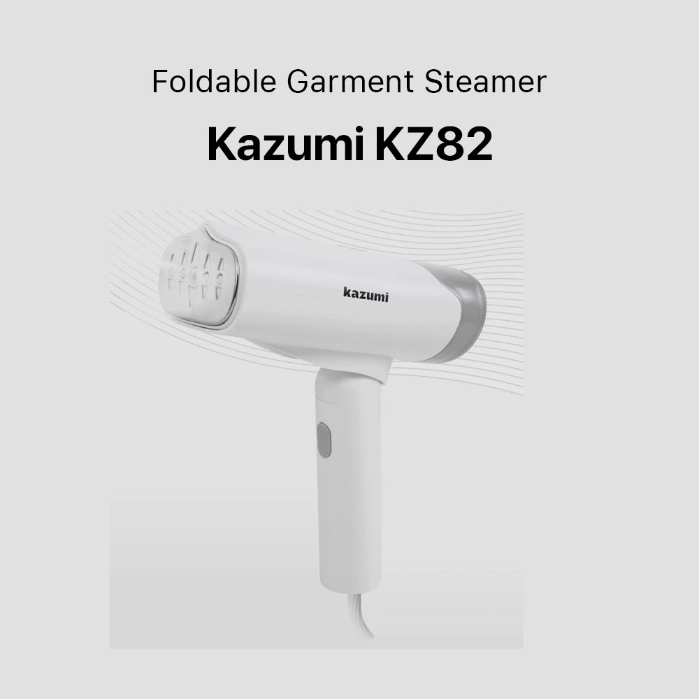 Kazumi KZ82 Foldable Garment Steamer - White - Image 5