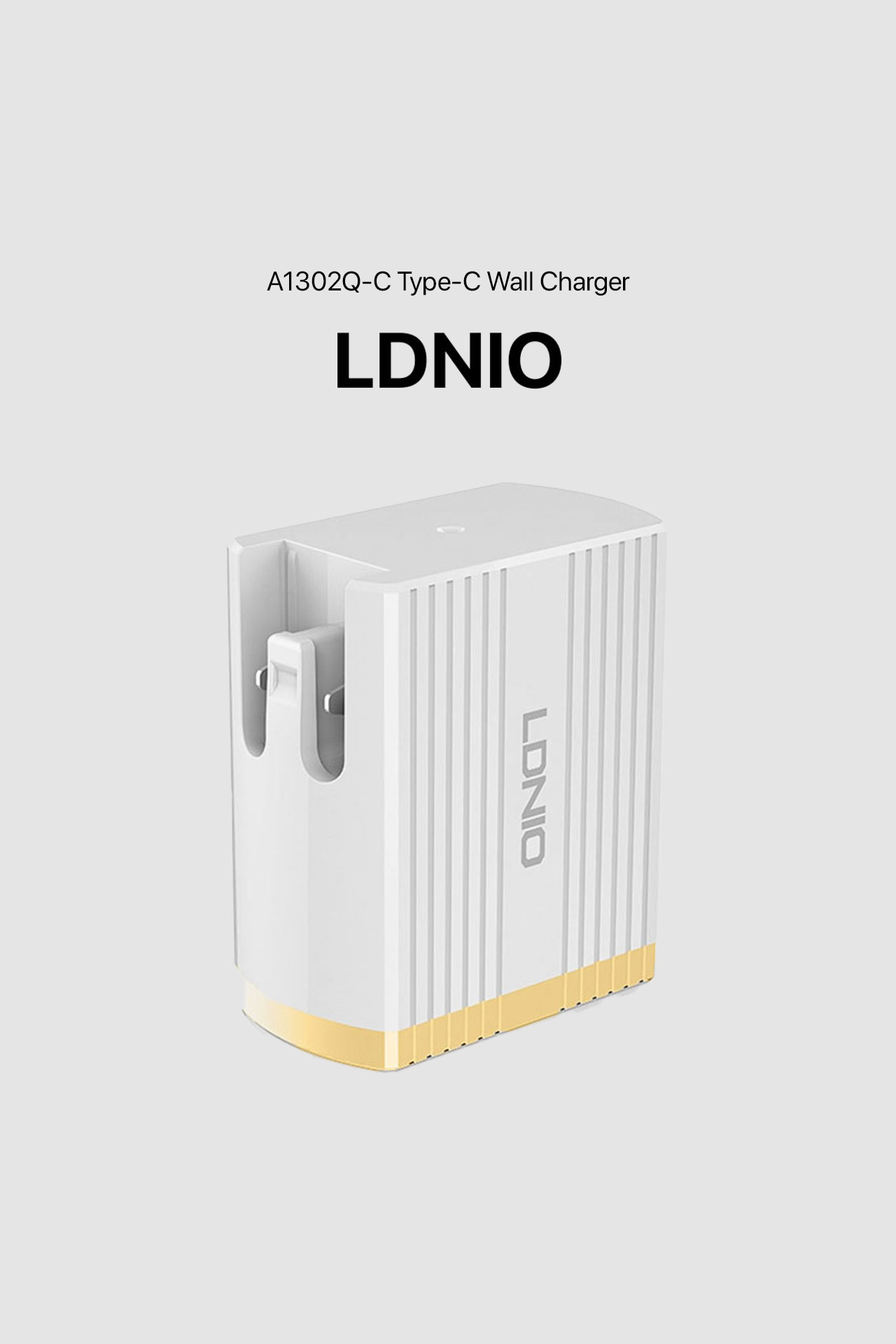 LDNIO A1302Q-C Type-C Wall Charger