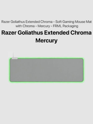 Razer Goliathus Extended Chroma Mercury (Razer Goliathus Extended Chroma - Soft Gaming Mouse Mat with Chroma - Mercury - FRML Packaging)