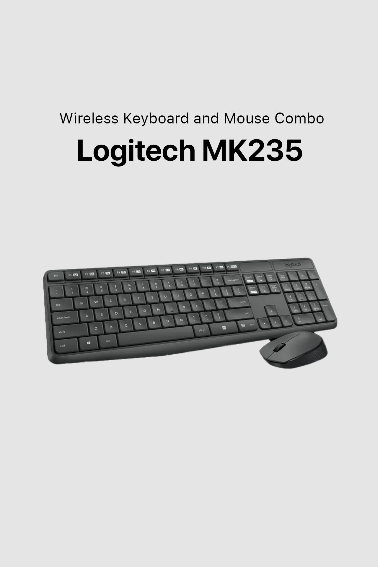 Logitech Wireless Keyboard and Mouse