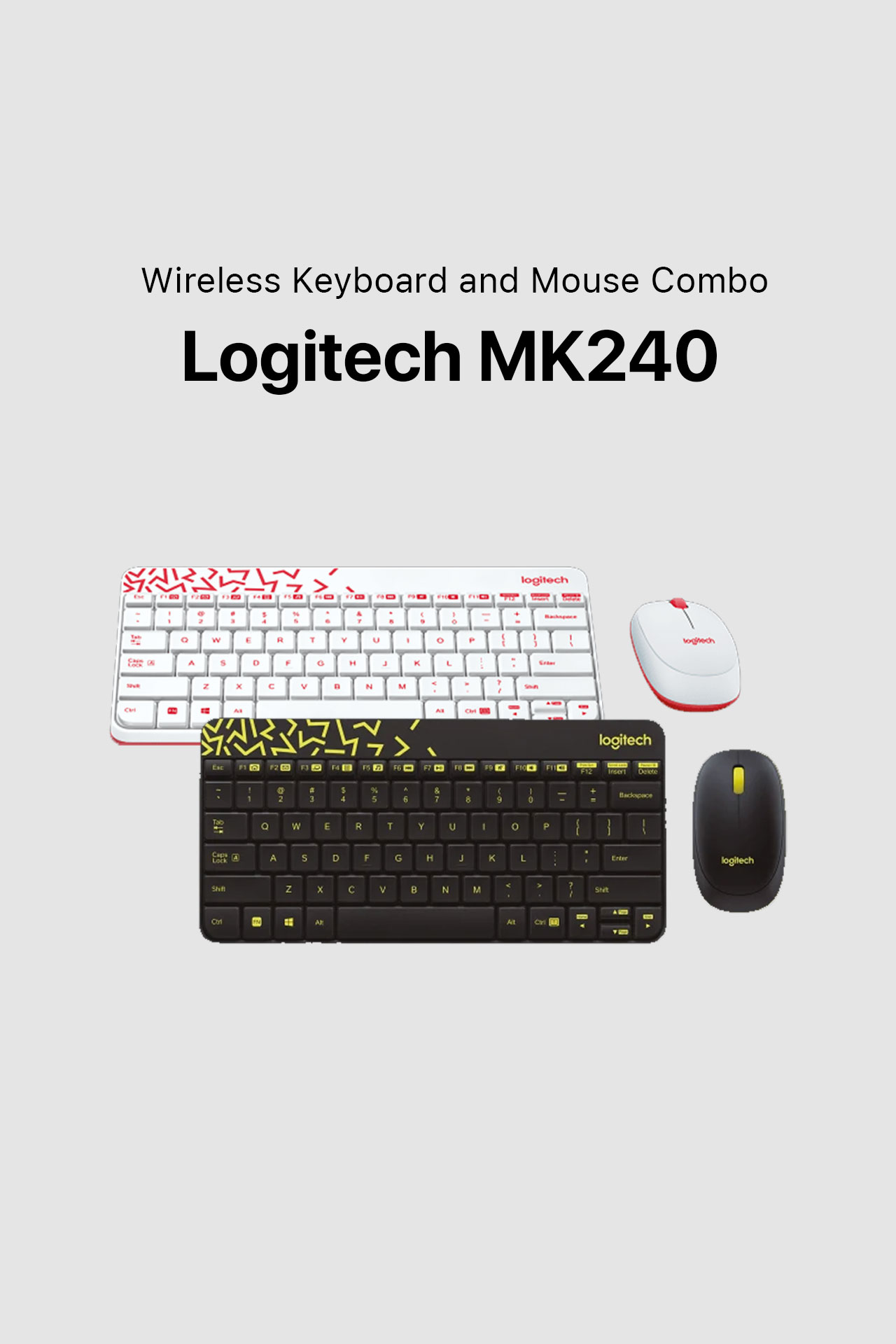 Logitech Wireless Keyboard and Mouse Combo Keyboard