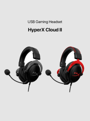 HyperX Cloud II - Wired Gaming Headset