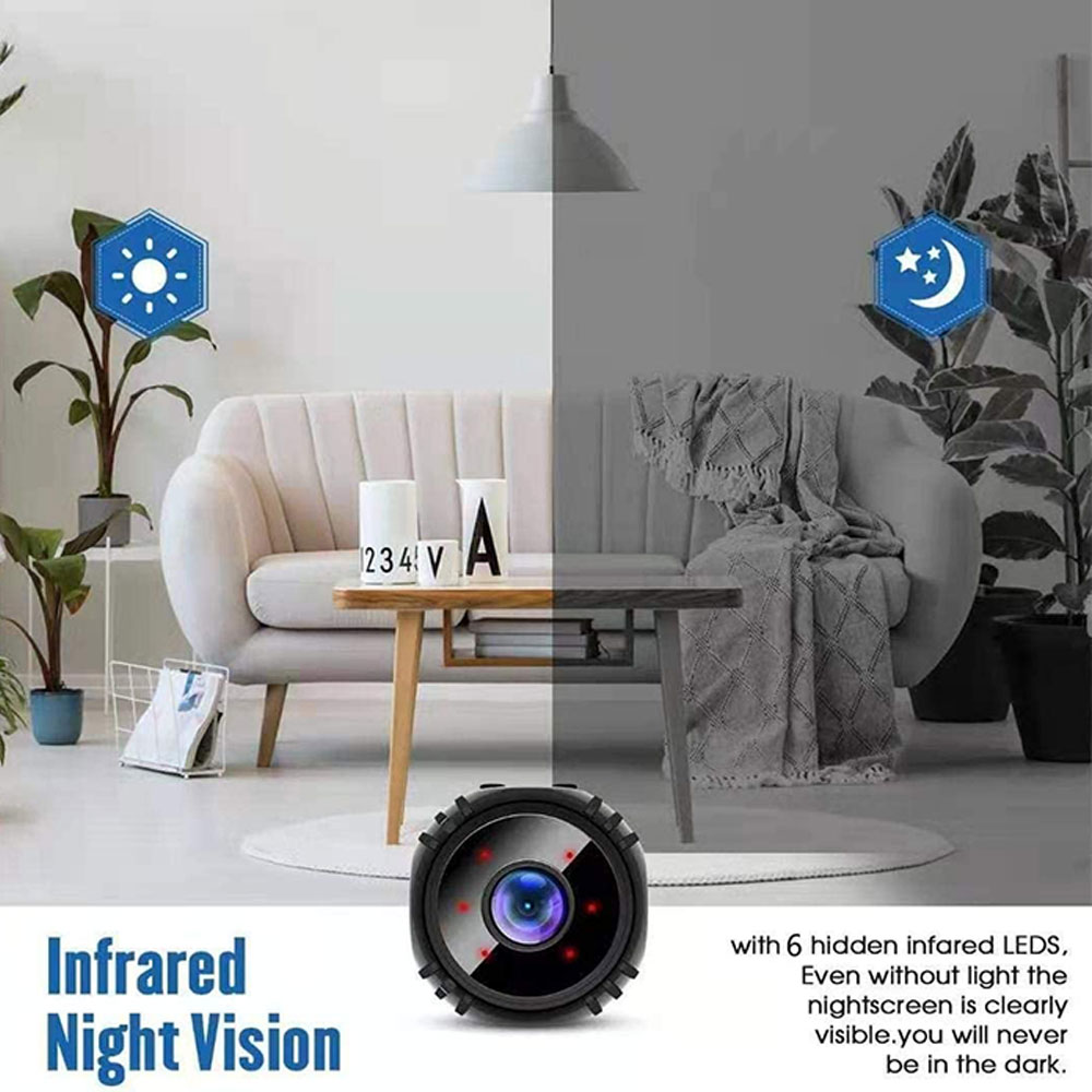 Mini Round Wifi IP Camera With SD Card Slot - Image 3