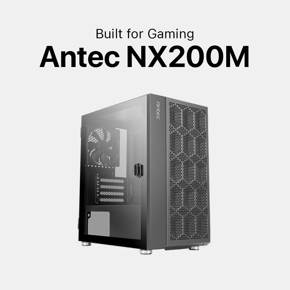Antec NX200M Micro-ATX Mini Tower Gaming Case - Image 5
