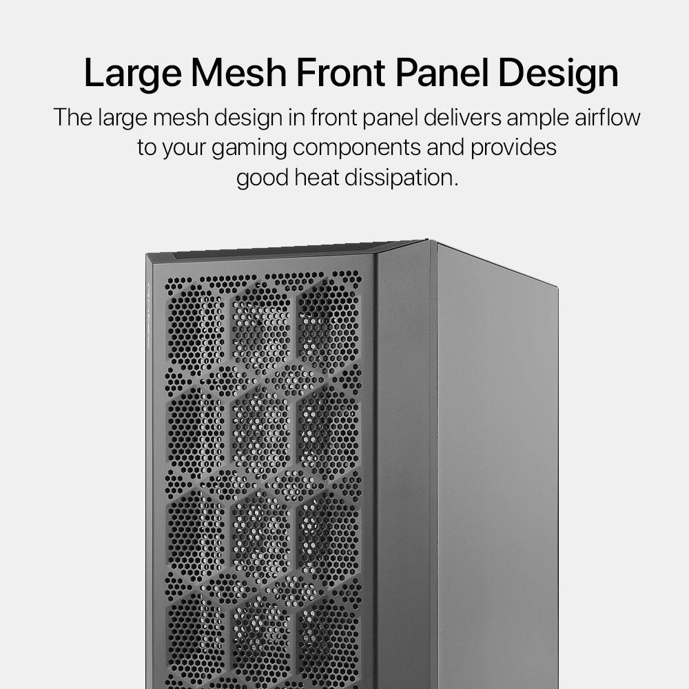 Antec NX200M Micro-ATX Mini Tower Gaming Case - Image 3