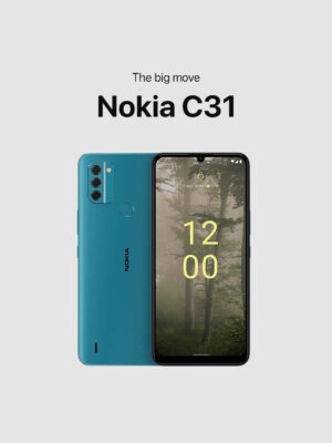 Nokia C31 4GB + 128GB
