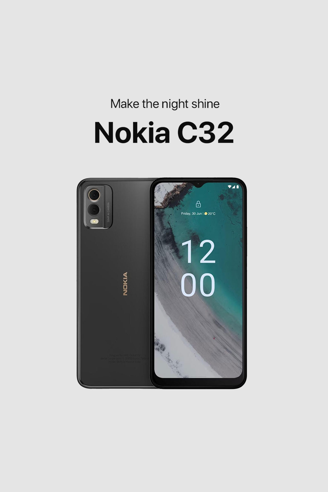 Nokia C32 4GB + 128GB