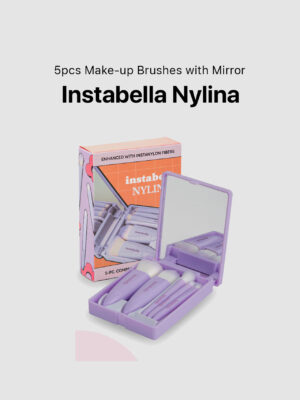 Instabella Nylina 5pcs Make-up Brushes with Mirror