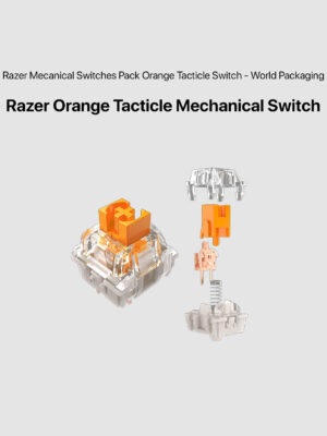 Razer Orange Tacticle Mechanical Switch (Razer Mechanical Switches Pack Orange Tacticle Switch - Wolrd Packaging)