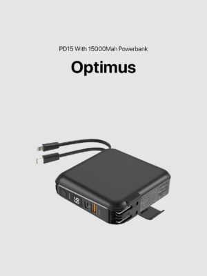 Optimus PD15 Wall Charger With Powerbank