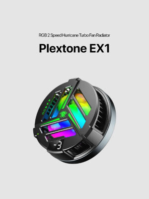 Plextone EX1 RGB 2 Speed Hurricane Turbo Fan Radiator