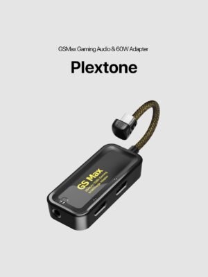 Plextone GSMax Gaming Audio And 60W Charging Adapter