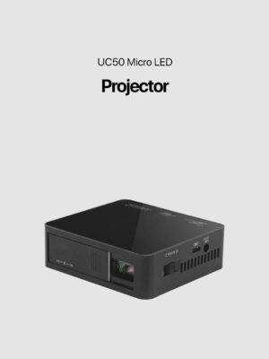 UC50 Micro LED Projector – Black