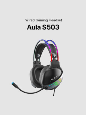 Aula S503 wired gaming Headset Head Beam Glow