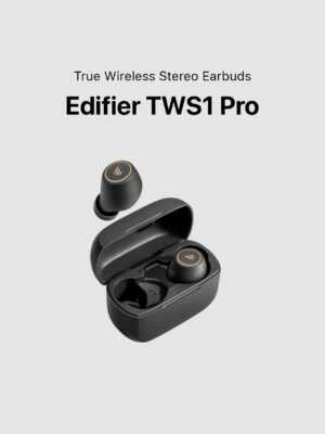 Edifier TWS1 Pro True Wireless Stereo Earbuds (Dark Grey)