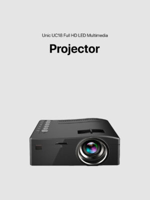 Unic UC18 Full HD LED Multimedia Projector – Black