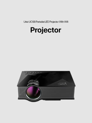Unic UC68 Portable LED Projector With Wifi
