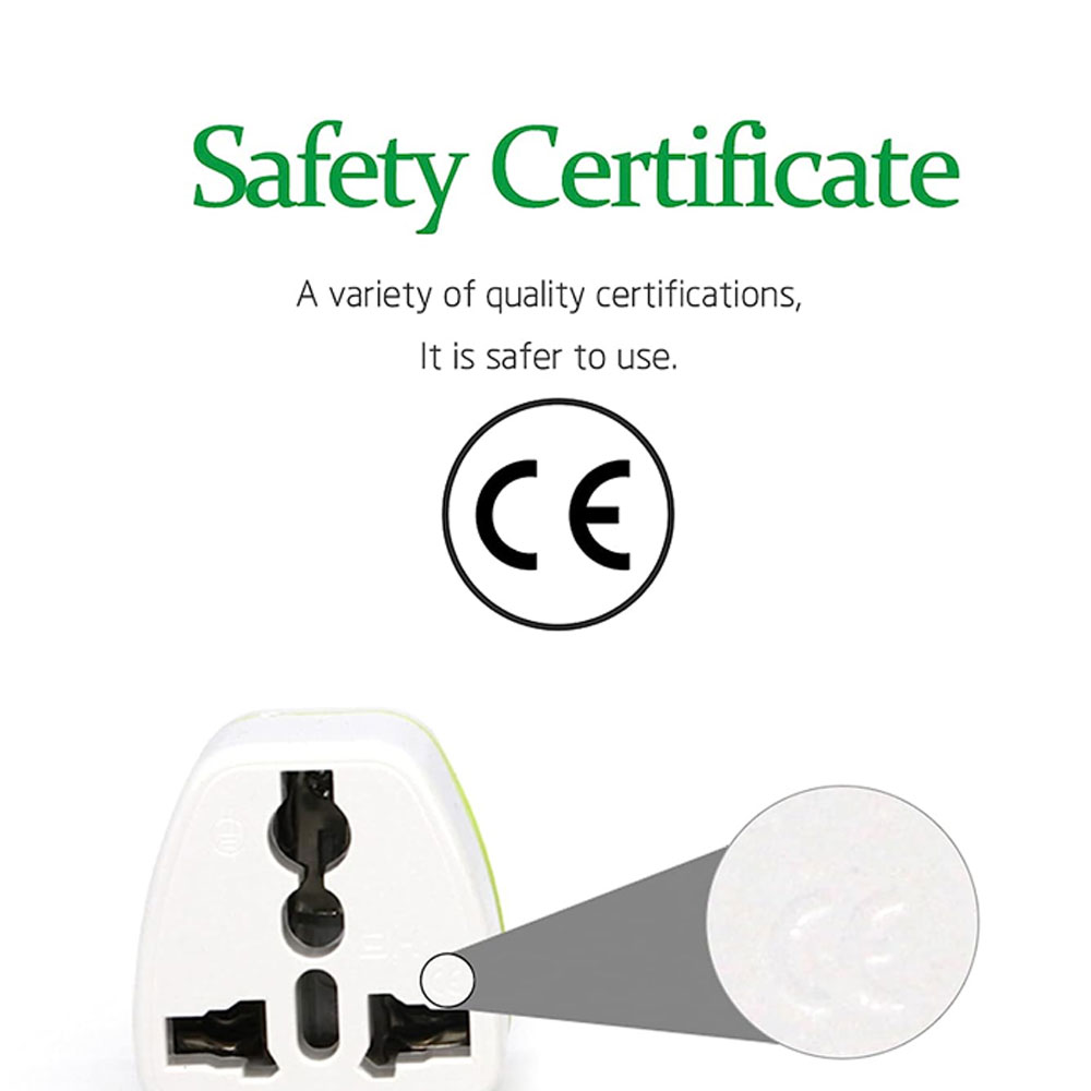 Universal 2 Pin Travel Adapter - Image 2