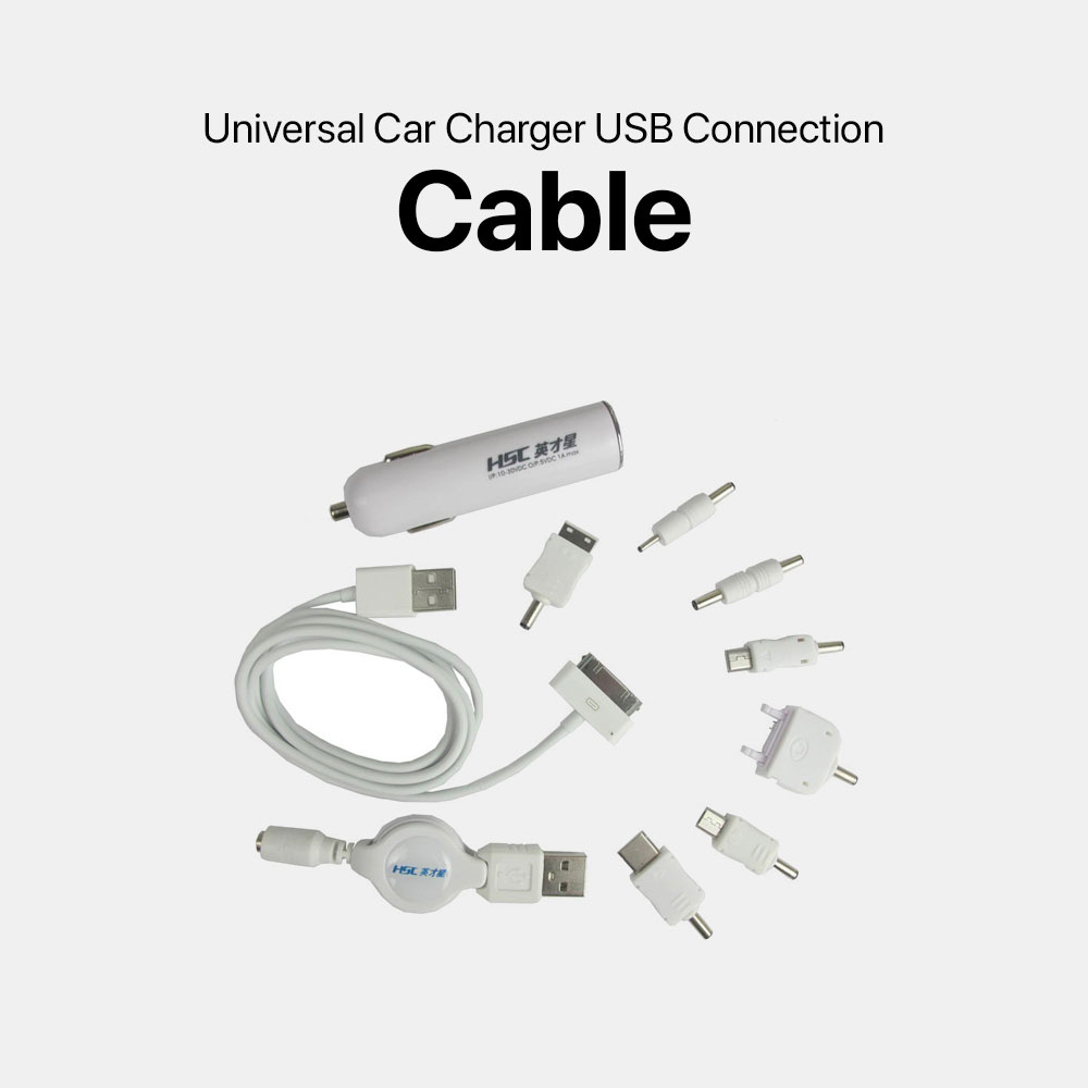 Universal Car Charger USB Connection Cable - Image 5
