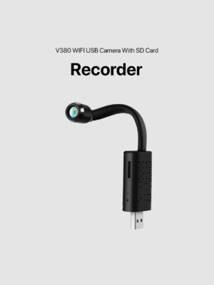 V380 WIFI USB Camera With SD Card Recorder
